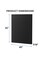 Framer Supply Black Foam Board - 32x40 Inches, 3/16" Thick, 25-Sheets, Foam Core Board, Foamboard Sheets, Lightweight, Acid-Free Foam Board for Craft & Display